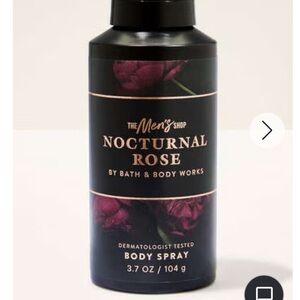 Bath & Body Works Nocturnal Rose Body Spray - The Mens Shop - Full Size - NEW